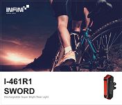 INFINI - lampa tylna SWORD 461 USB - 3