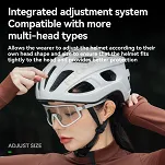 Kask rowerowy Rockbros LK-66 - czarny połysk - 10