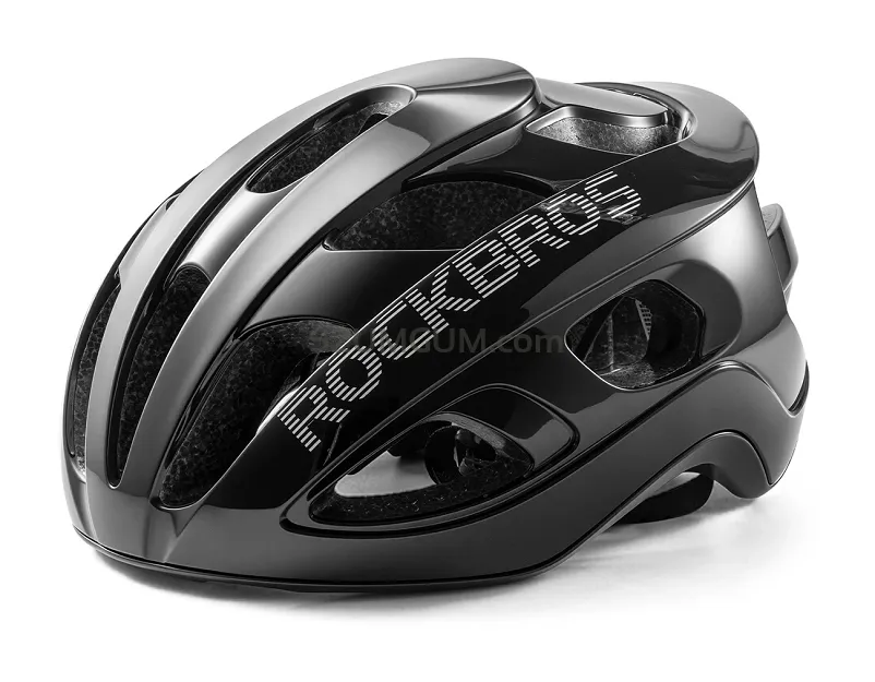 Kask rowerowy Rockbros LK-66 - czarny połysk