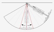 Odchylany wieszak na rower Topeak - SWING-UP DX BIKE HOLDER (blokowany) - 6