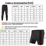 Męskie spodnie rowerowe z bokserkami z wkładką - Rockbros YPK027 - 13
