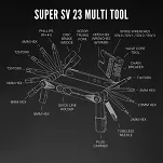 Kluczyk podręczny LEZYNE Super SV23 + TUBELESS - 2