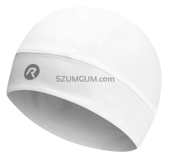 Czapka kolarska pod kask Rogelli Mesh - white