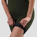 Damskie spodenki kolarskie Rogelli SIGNATURE z żelową wkładką - khaki - 5