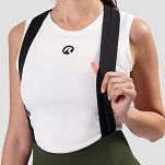 Damskie spodenki kolarskie Rogelli SIGNATURE z żelową wkładką - khaki - 7