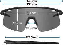 Okulary TIFOSI MOAB LITE FOTOTEC - matte white - 7