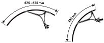 Zestaw błotników Zefal Shield R35 Set - 5