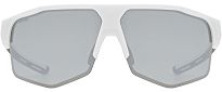 Okulary sportowe UVEX Axos set - white matt / mirror silver - 2