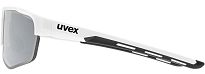 Okulary sportowe UVEX Axos set - white matt / mirror silver - 4