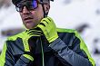 Rogelli LAVAL - cienkie rękawiczki sportowe - fluor-yellow/black - 4