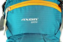 Plecak sportowy Axon Aktiv 15L turkusowy - stelaż z siateczką - 11