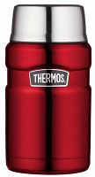 Thermos Style - termos z kubkiem na jedzenie 710ml czerwony