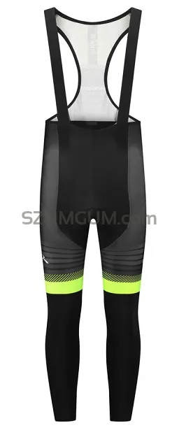 Spodnie kolarskie Rogelli Stryde - czarny-fluor