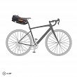 Torba podsiodłowa Ortlieb bike packing Seat-Pack 11L - Black matt - 6