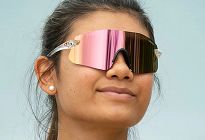 Okulary TIFOSI VOGEL SL crystal clear (1szkło Pink Mirror 15,4% transmisja światła) - 5