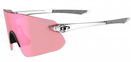 Okulary TIFOSI VOGEL SL crystal clear (1szkło Pink Mirror 15,4% transmisja światła)