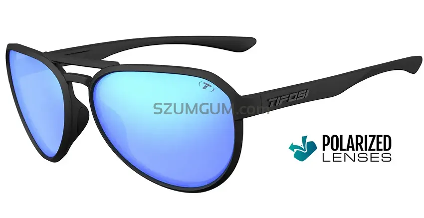 Okulary TIFOSI SELCA POLARIZED blackout  - POLARYZACJA