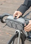 Torba rowerowa na kierownicę Rockbros Road to Sky TL001, 1,9 L, wodoodporna, szara - 12