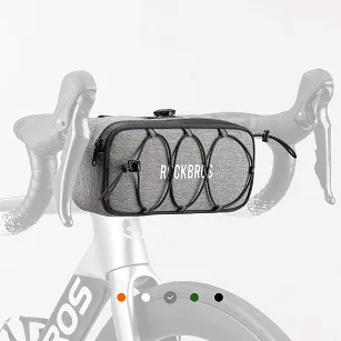 Torba rowerowa na kierownicę Rockbros Road to Sky TL001, 1,9 L, wodoodporna, szara