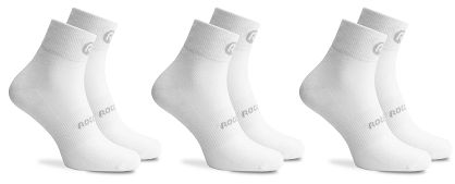 Funkcyjne skarpetki coolmax Rogelli CORE 3-pack, białe