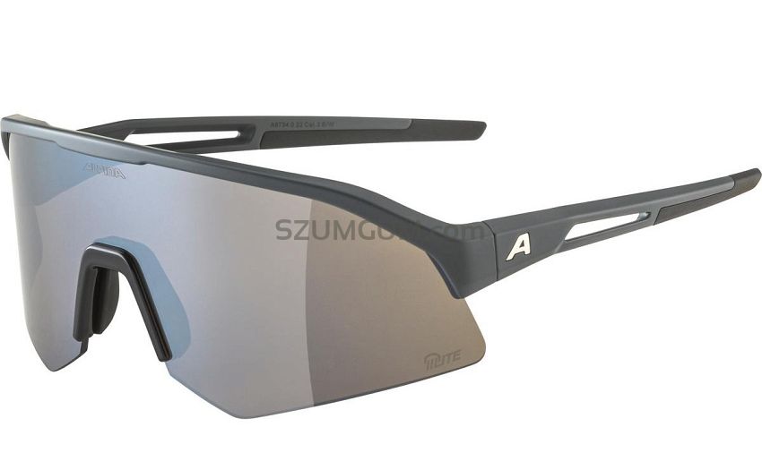 Okulary Alpina SONIC HR Q-LITE -  Midnight-Grey Matt - szkło Silver