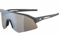 Okulary Alpina SONIC HR Q-LITE -  Midnight-Grey Matt - szkło Silver