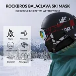 Rockbros ocieplana kominiarka - czarna - 5