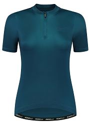 Damska koszulka rowerowa Rogelli CORE, ciemnoniebieska