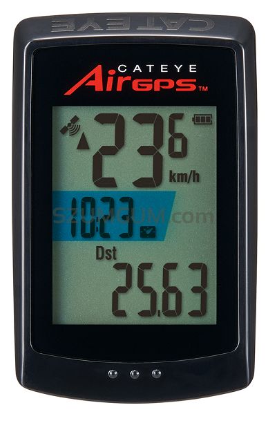 Licznik Cateye AIR GPS CC-GPS100 + CDC-30 (kadencja)