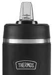 Termos z rozkładaną słomką Thermos Icon 710 ml - granit - 3
