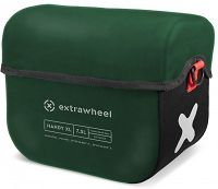 Torba na kierownicę Extrawheel Handy Polyester Green/Black XL 7,5L