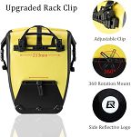 Sakwa rowerowa Rockbros AS-002-1Y yellow / 20- 27L - 4