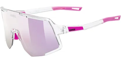Okulary Uvex Sequenze - clear / mirror pink