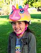 Kask dziecięcy juniorski RASKULLZ SUPER RAINBOW CORN (50-54cm) - 6