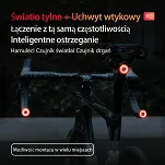Rockbros R0 - inteligentna lampka  tylna z wieloma możliwościami montażu - 2