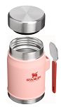 Termos obiadowy ze sztućcem Stanley CLASSIC - 0,4L -  Peach Rose - 2