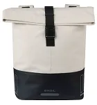Torba miejska Basil Cove - Double Pannier Bag - 28-32L - off-white/black - 2