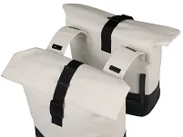 Torba miejska Basil Cove - Double Pannier Bag - 28-32L - off-white/black - 5