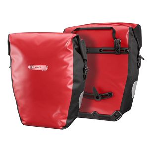 Sakwy rowerowe Ortlieb Back Roller City (kpl.) - Red-black