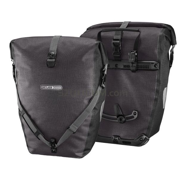 Sakwy rowerowe tylne Ortlieb Back Roller Plus CR QL2.1(kpl.) - Granite black