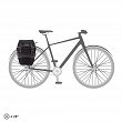 Sakwy rowerowe Ortlieb Bike-Packer Plus QL2.1 (kpl.) 42L - Granite black - 6