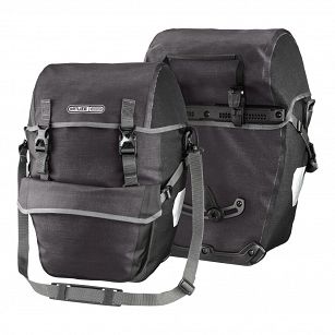 Sakwy rowerowe Ortlieb Bike-Packer Plus QL2.1 (kpl.) 42L - Granite black