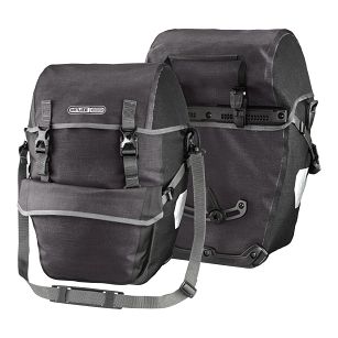 Sakwy rowerowe Ortlieb Bike-Packer Plus QL2.1 (kpl.) 42L - Granite black