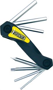 Kluczyk kieszonkowy PEDRO'S FOLDING HEX SET Torx T25