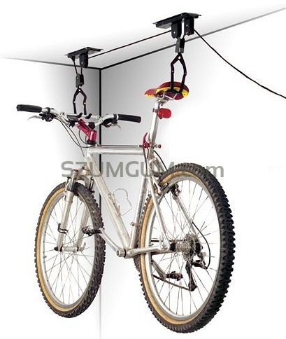 Wieszak na rower - podsufitowy, winda