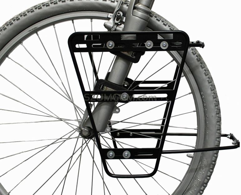 Bagażnik aluminiowy przedni, do widelca amortyzowanego Expedice Sport Arsenal 204