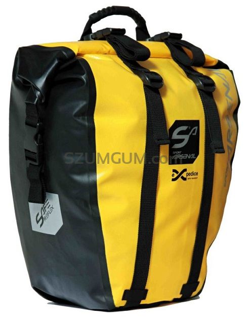 Wodoszczelna sakwa boczna na bagażnik Expedice Sport Arsenal 312 (sztuka)- zółta