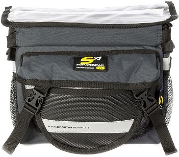 Torba na kierownicę Sport Arsenal SNC 510, mocowana na zatrzask