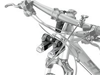 Topeak uchwyt BarXtender - kokpit, dodatkowe miejsce na kierownicy - 5